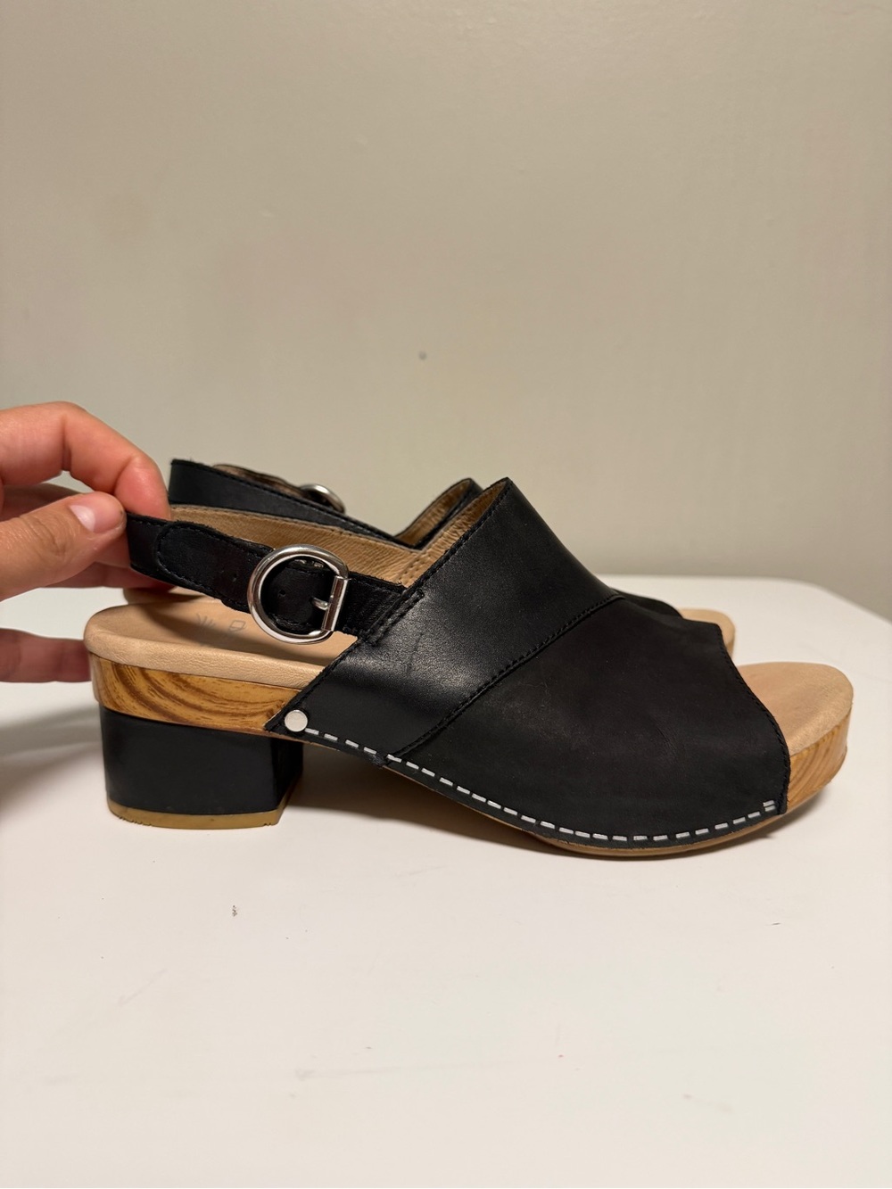 Dansko Madalyn Black Burnished Comfort Shoes Women’s EU 39 US 8.5-9 - Picture 3 of 10